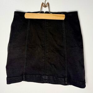 Free People Modern Femme Black Bodycon Pencil Skirt | 12